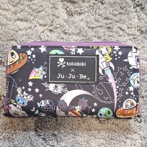 Tokidoki X Ju-Ju-Be In Space Lg Zip Wallet NWOT